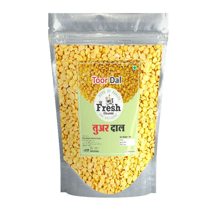 Fresh Grocer Unpolished Toor Dal - 1 kg